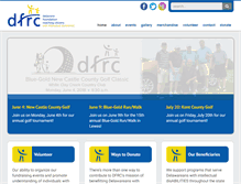 Tablet Screenshot of dfrc.org